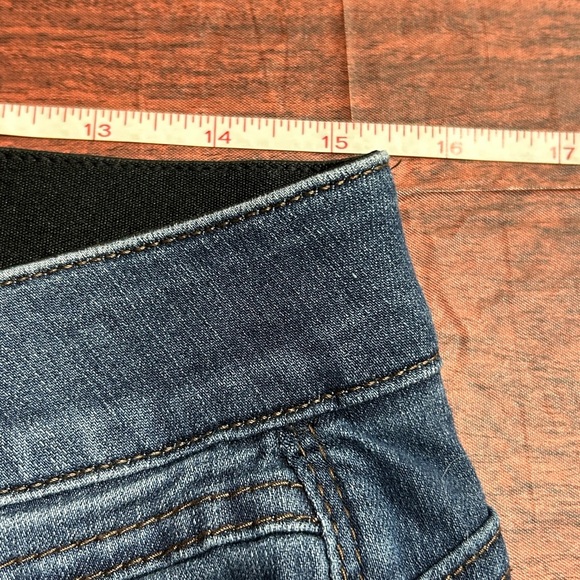 Democracy AB Technology  Crop Ankle Skinny Jeans Dark Wash Size 8 - Picture 4 of 7